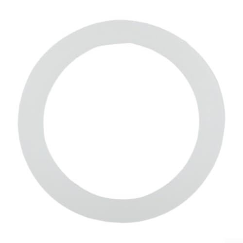 TDCuizent Silikon-Dichtungsring für Aluminium-Kochfeld, Kaffeemaschine, Espressokanne, Ersatzteile, weicher, flexibler Gummi, passend für Mokkakanne (6 Tassen) von TDCuizent