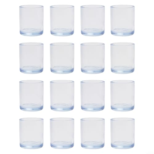 TDCuizent Stuhlbeinschutzkappe, PVC, runde Möbelfüße, kratzfest, Bodenschutzpolster, Tischstuhlbeinkappe, geräuschreduzierend, 16 Stück (16 mm) von TDCuizent