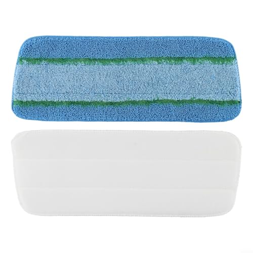 TDCuizent Verbesserte Mikrofaser-Wischmopp-Pads für Libman Freedom Sprühmopp, 6 Stück, wiederverwendbar, maschinenwaschbar, Ersatzköpfe mit starken Reinigungsfasern für Küchen, Balkone, Eingänge von TDCuizent