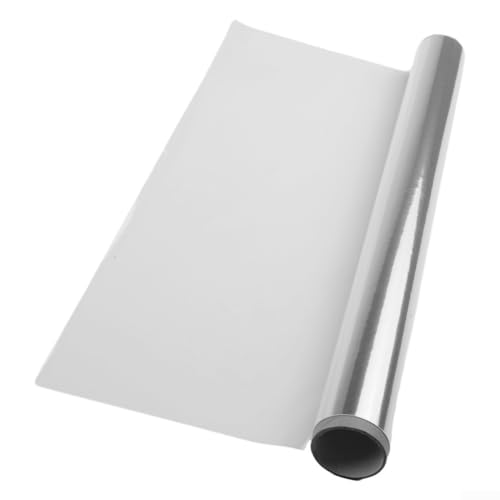 Transparente elektrostatische Wand-Schutzfolie, schmutzabweisend, selbstklebend, wasserdicht, öldicht, Staubschutz für glatte Wände, Fliesen, einfache Installation, PP-Material (45 cm x 2 m) von TDCuizent