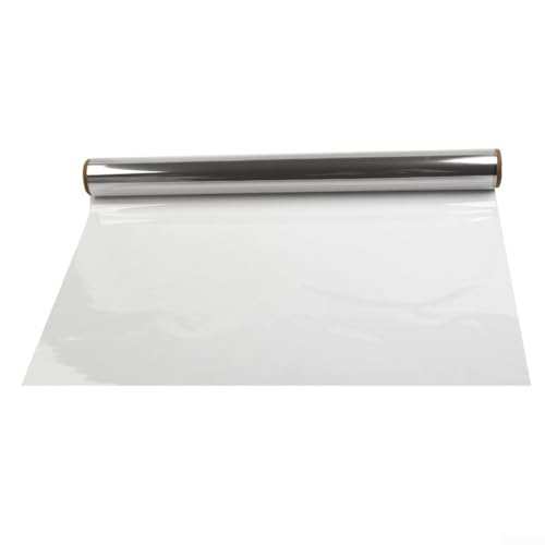 Transparente elektrostatische Wand-Schutzfolie, schmutzabweisend, selbstklebend, wasserdicht, öldicht, Staubschutz für glatte Wände, Fliesen, einfache Installation, PP-Material (45 cm x 3 m) von TDCuizent