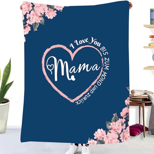 Geschenke zum Muttertag für Mama,Kuscheldecke Flauschige Personalisierte Geschenke Decke An Meine Mama,Tochter Sohn für Mutter Überraschungsgeschenk-Decke,Super Weiche FlanellWohndecke Schlafdecke Geschenke zum Muttertag für Mama,Kuscheldecke Flauschige Personalisierte Geschenke Decke An Meine Mama,Tochter Sohn für Mutter Überraschungsgeschenk-Decke,Super Weiche FlanellWohndecke Schlafdecke von TDDKFB