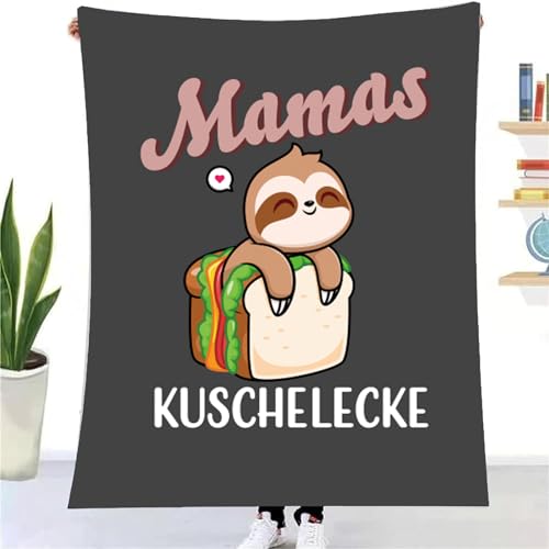 TDDKFB Geschenke Faultier Decke für Mama,Kuscheldecke Flauschig Personalisierte Decke,Geburtstagsgeschenk Muttertag für Bester Mama,Super Weiche Flanelldecke Wohndecke Schlafdecke TDDKFB Geschenke Faultier Decke für Mama,Kuscheldecke Flauschig Personalisierte Decke,Geburtstagsgeschenk Muttertag für Bester Mama,Super Weiche Flanelldecke Wohndecke Schlafdecke von TDDKFB