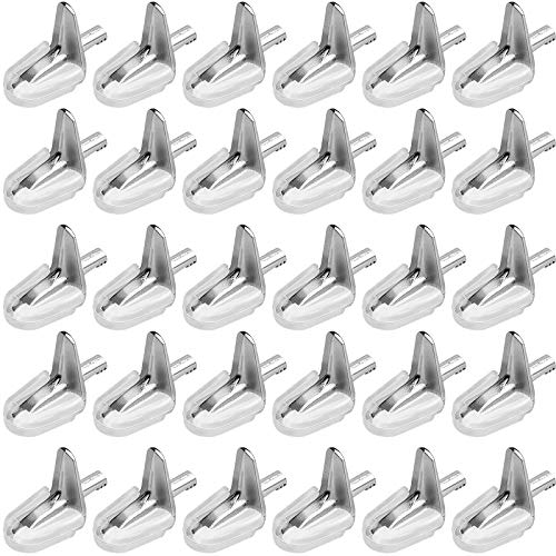 30 Stk Regalträger Bodenträger Bücherregal Stützen Glas-Bodenträger 3 mm Regalbodenträger Fach-Bodenträger Regalstütze für Schrank Bücherregal Möbel 30 Stk Regalträger Bodenträger Bücherregal Stützen Glas-Bodenträger 3 mm Regalbodenträger Fach-Bodenträger Regalstütze für Schrank Bücherregal Möbel von TDDL