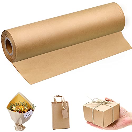 TDDL 30cmX30M Braun Kraftpapier Packpapier Rolle Natürliches Recyclingpapier Kraftpapierrolle Ideal für Kunsthandwerk, Kunst, Geschenkverpackung Verpackung Post Versand Packgut Paket TDDL 30cmX30M Braun Kraftpapier Packpapier Rolle Natürliches Recyclingpapier Kraftpapierrolle Ideal für Kunsthandwerk, Kunst, Geschenkverpackung Verpackung Post Versand Packgut Paket von TDDL