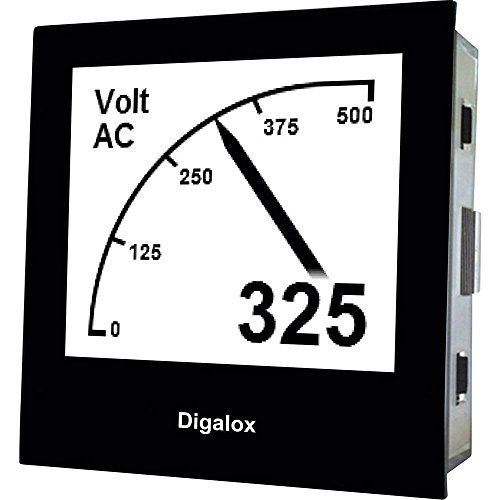 TDE Instruments Digalox DPM72-AV Digitales Einbau-Messgerät DIN-Grafik-Messgerät für Spannung und Strom TDE Instrumente Digalox von TDE Instruments