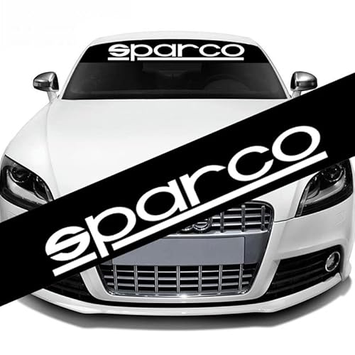 TDHLW Auto Front Heckscheibe Windschutzscheibe Aufkleber Aufkleber Abdeckung Banner Styling Dekoration PVC Material Sparco Logo Windows Aufkleber Aufkleber TDHLW Auto Front Heckscheibe Windschutzscheibe Aufkleber Aufkleber Abdeckung Banner Styling Dekoration PVC Material Sparco Logo Windows Aufkleber Aufkleber von TDHLW