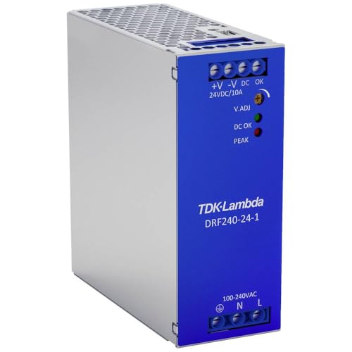 TDK-Lambda DRF240-24-1 Hutschienen-Netzteil (DIN-Rail) 24 V/DC 240W Anzahl Ausgänge:1 x Inhalt 1St. von TDK-Lambda