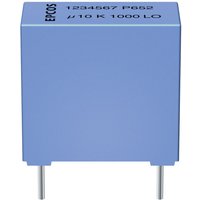 B32529-C105-K 1 St. MKT-Folienkondensator radial bedrahtet 1 µF 63 v/dc 10 % 5 mm (l x b x h) 7 - TDK von TDK