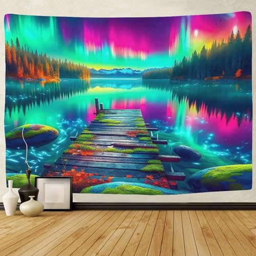TDSNKAVHB Dschungel3D-Wandteppiche Für Jungen Und Jugendliche AuroraWohnzimmer Home Decor Hintergrund Für Wohnzimmer150cmx200cm TDSNKAVHB Dschungel3D-Wandteppiche Für Jungen Und Jugendliche AuroraWohnzimmer Home Decor Hintergrund Für Wohnzimmer150cmx200cm von TDSNKAVHB