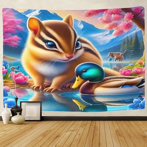 TDSNKAVHB Eichhörnchen3D-Wandteppiche Für Kinder Und Erwachsene Landschaftfür Schlafzimmer Home Decor Hintergrund Für Wohnzimmer100cmx150cm TDSNKAVHB Eichhörnchen3D-Wandteppiche Für Kinder Und Erwachsene Landschaftfür Schlafzimmer Home Decor Hintergrund Für Wohnzimmer100cmx150cm von TDSNKAVHB