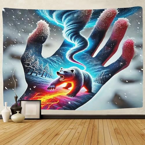 TDSNKAVHB Eisbär3D-Wandteppich Für Jungen Und Jugendliche Fantasiefür Schlafzimmer Decor Für Home Hintergrund Für Wohnzimmer70cmx100cm TDSNKAVHB Eisbär3D-Wandteppich Für Jungen Und Jugendliche Fantasiefür Schlafzimmer Decor Für Home Hintergrund Für Wohnzimmer70cmx100cm von TDSNKAVHB