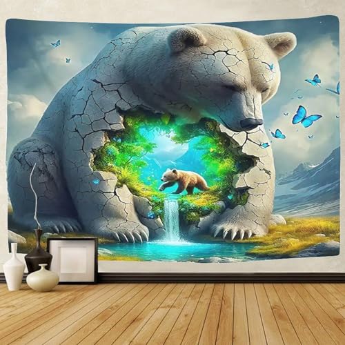 TDSNKAVHB Eisbär3D-Wandteppiche Für Jungen Und Jugendliche Fantasiefür Schlafzimmer Dorm Decor Hintergrund Für Wohnzimmer70cmx100cm TDSNKAVHB Eisbär3D-Wandteppiche Für Jungen Und Jugendliche Fantasiefür Schlafzimmer Dorm Decor Hintergrund Für Wohnzimmer70cmx100cm von TDSNKAVHB