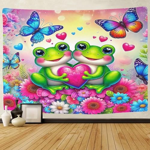 TDSNKAVHB Frosch3D-Wandteppich Für Kinder Und Erwachsene Schmetterlingfür Schlafzimmer Home Decor Hintergrund Für Wohnzimmer150cmx200cm TDSNKAVHB Frosch3D-Wandteppich Für Kinder Und Erwachsene Schmetterlingfür Schlafzimmer Home Decor Hintergrund Für Wohnzimmer150cmx200cm von TDSNKAVHB