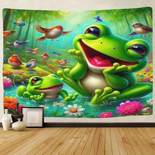 TDSNKAVHB Frosch3D-Wandteppiche Für Jungen Und Mädchen Wohnzimmer Home Decor Hintergrund Für Wohnzimmer100cmx150cm TDSNKAVHB Frosch3D-Wandteppiche Für Jungen Und Mädchen Wohnzimmer Home Decor Hintergrund Für Wohnzimmer100cmx150cm von TDSNKAVHB