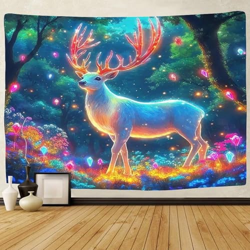TDSNKAVHB Hirsch3D-Wandteppiche Für Kinder Und Erwachsene FantasieWohnzimmer Dorm Decor Hintergrund Für Wohnzimmer150cmx200cm TDSNKAVHB Hirsch3D-Wandteppiche Für Kinder Und Erwachsene FantasieWohnzimmer Dorm Decor Hintergrund Für Wohnzimmer150cmx200cm von TDSNKAVHB