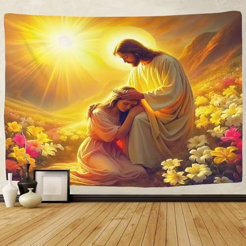 TDSNKAVHB Jesus - Religion3D-Wandteppiche Für Kinder Und Erwachsene heiligfür Schlafzimmer Dorm Decor Hintergrund Für Wohnzimmer150cmx200cm TDSNKAVHB Jesus - Religion3D-Wandteppiche Für Kinder Und Erwachsene heiligfür Schlafzimmer Dorm Decor Hintergrund Für Wohnzimmer150cmx200cm von TDSNKAVHB