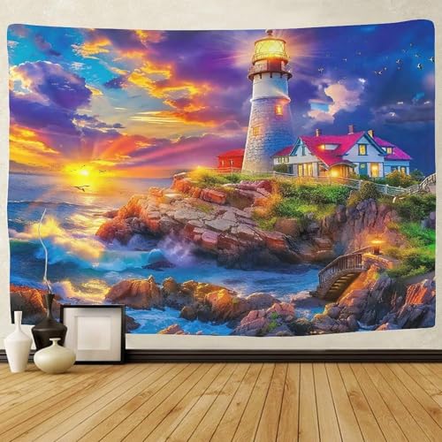 TDSNKAVHB Leuchtturm3D-Wandteppiche Für Kinder Und Erwachsene schönWohnzimmer Home Decor Hintergrund Für Wohnzimmer130cmx150cm TDSNKAVHB Leuchtturm3D-Wandteppiche Für Kinder Und Erwachsene schönWohnzimmer Home Decor Hintergrund Für Wohnzimmer130cmx150cm von TDSNKAVHB
