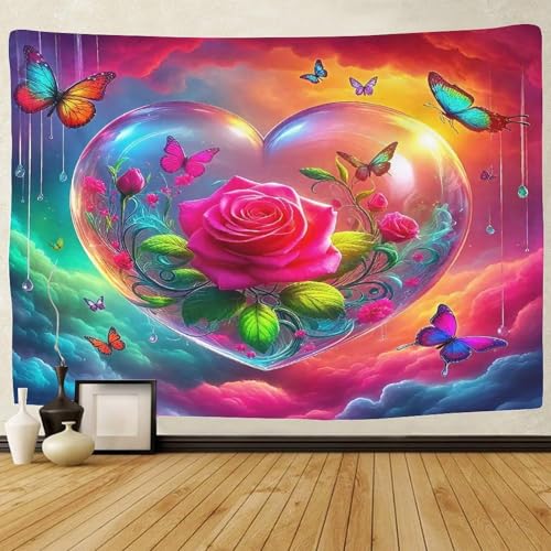 TDSNKAVHB Liebe Blumen3D-Wandteppiche Für Jungen Und Mädchen romantischWohnzimmer Decor Ästhetik Hintergrund Für Wohnzimmer180cmx230cm TDSNKAVHB Liebe Blumen3D-Wandteppiche Für Jungen Und Mädchen romantischWohnzimmer Decor Ästhetik Hintergrund Für Wohnzimmer180cmx230cm von TDSNKAVHB