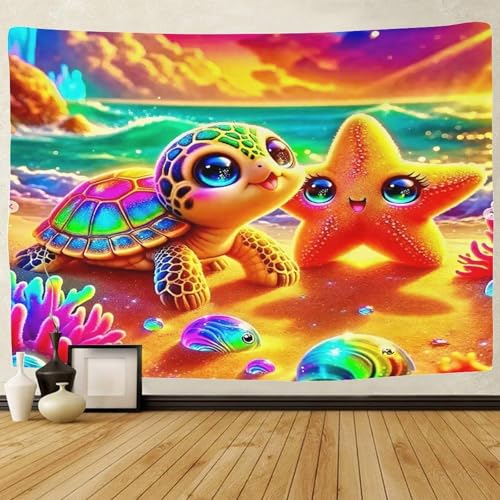 TDSNKAVHB Meeresschildkröte3D-Wandteppiche Für Jungen Und Jugendliche Fischsternfür Schlafzimmer Home Decor Hintergrund Für Wohnzimmer180cmx230cm TDSNKAVHB Meeresschildkröte3D-Wandteppiche Für Jungen Und Jugendliche Fischsternfür Schlafzimmer Home Decor Hintergrund Für Wohnzimmer180cmx230cm von TDSNKAVHB