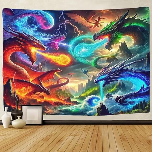 TDSNKAVHB Pterosaurus3D-Wandteppiche Für Kinder Und Erwachsene FantasieWohnzimmer Decor Für Home Hintergrund Für Wohnzimmer150cmx200cm von TDSNKAVHB