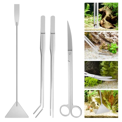 Edelstahl Aquarium Aquascaping Tools 4 in 1 Edelstahl Aquarium Aquascaping Tools 4 in 1 von TDUNSYA