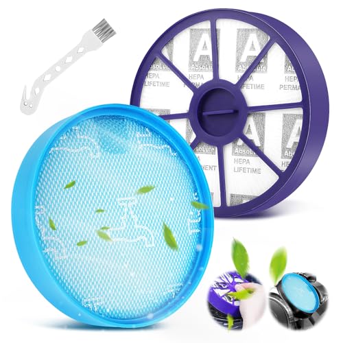 2 Stück HEPA Filter Staubsauger Zubehör Kompatibel mit Dyson DC19, DC20, DC21, DC29, HEPA-Filter-Set Vorne und Hinten, Staubsauger Ersatzteil Durchmesser: 152mm und 153mm für Handstaubsauger 2 Stück HEPA Filter Staubsauger Zubehör Kompatibel mit Dyson DC19, DC20, DC21, DC29, HEPA-Filter-Set Vorne und Hinten, Staubsauger Ersatzteil Durchmesser: 152mm und 153mm für Handstaubsauger von TDUNSYA
