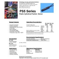 TE Connectivity Sensor PS 511 Reed-Kontakt 1 Schließer 100 V/DC, 250 V/AC 1A 10W von TE Connectivity Sensor