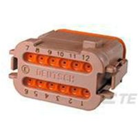 Te Connectivity - Buchsengehäuse-Kabel dt Polzahl Gesamt 12 DT06-12SD-CE05 1 St. von TE Connectivity