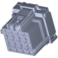 TE Connectivity Buchsengehäuse-Kabel MCP Polzahl Gesamt 12 8-968972-1 1 St. von TE Connectivity