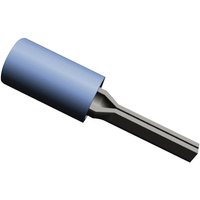 Te Connectivity - 165172 Stiftkabelschuh 1 mm² 2.60 mm² Teilisoliert Blau 1 St. von TE Connectivity