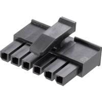 Buchsengehäuse-Kabel Micro-MATE-N-LOK Polzahl Gesamt 2 Rastermaß: 3 mm 1445022-2 1 s - Te Connectivity von TE Connectivity