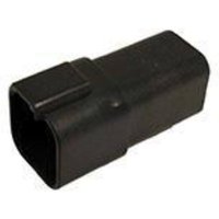 Te Connectivity - Stiftgehäuse-Kabel dt Polzahl Gesamt 6 DT04-6P-E004 1 St. von TE Connectivity