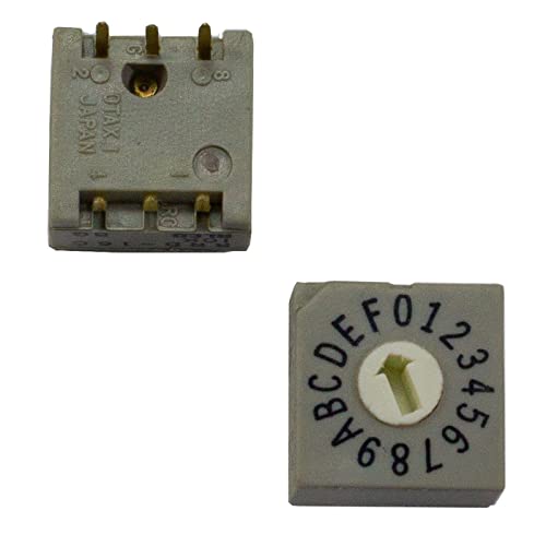 Dreh Kodierschalter HexaDezimal 0-9 A-F TE Connectivity RRD16C10K von TE