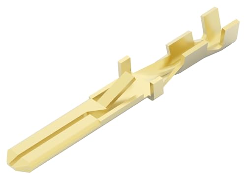 TE Connectivity FASTIN-FASTON .110 Flachsteckhülse, Unisoliert, 2.79 x 0.81mm, Stecker, 0.2mm² - 0.56mm², 24AWG min von TE