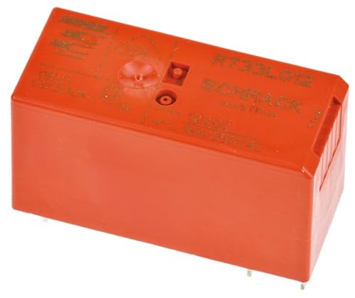 TE Connectivity RT1 12V dc Spule 1-poliger Schließer Printrelais 16A 360Ω Monostabiles Relais von TE