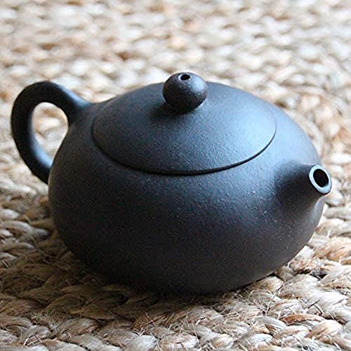 Schwarze Teekanne aus Ton, Zi Sha Yixing • Integrierter Filter • Fassungsvermögen 200 ml • Tea Soul von TEA SOUL