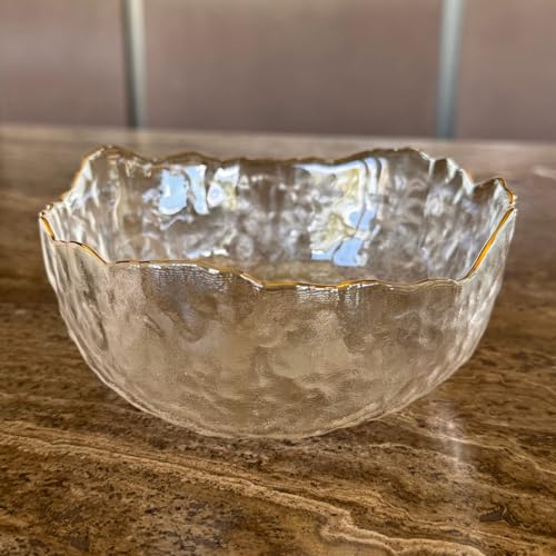 TEA SOUL | Kristallschale mit Goldrand für die Teezeremonie - Eleganz und Funktionalität für eine perfekte Teezeremonie - Echter Kristall - 730 ml TEA SOUL | Kristallschale mit Goldrand für die Teezeremonie - Eleganz und Funktionalität für eine perfekte Teezeremonie - Echter Kristall - 730 ml von TEA SOUL