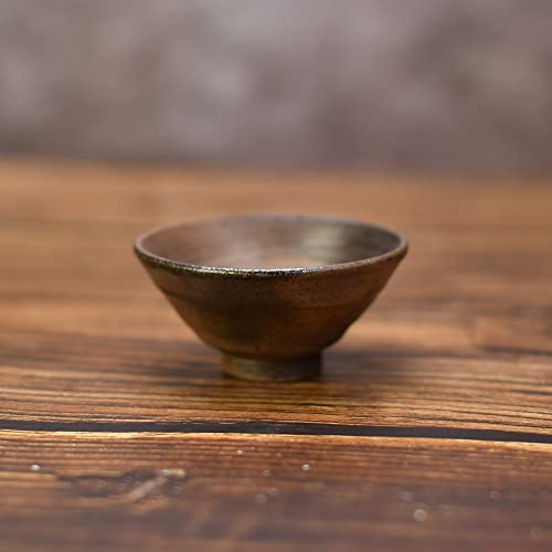 TEA SOUL Lin's Ceramics Studio Keramikbecher aus Holz, 60 ml von TEA SOUL