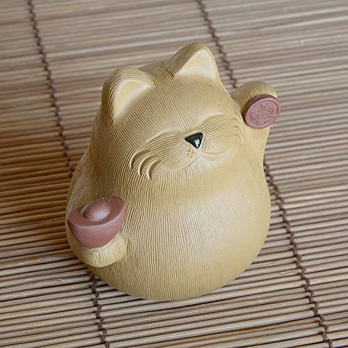 Tea Soul | Fortune Cat Tea Figur auf Yixing in Kreta Tea Soul | Fortune Cat Tea Figur auf Yixing in Kreta von TEA SOUL
