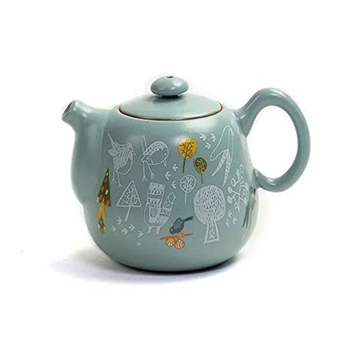 Teekanne aus Porzellan Ru Dekoriert Lin's Ceramics Studio 190 ml - Tea Soul von TEA SOUL