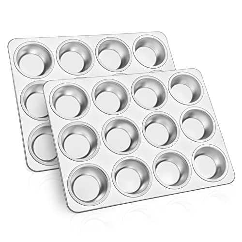 TeamFar Muffinform für 9/12 Tassen (12 Tassen, 2 Stück) von TEAMFAR