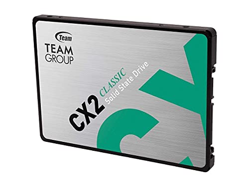 TEAM GROUP CX2 2,5 Zoll 256 GB Serie ATA III 3D NAND 1 Stück (1er Pack) von TEAMGROUP