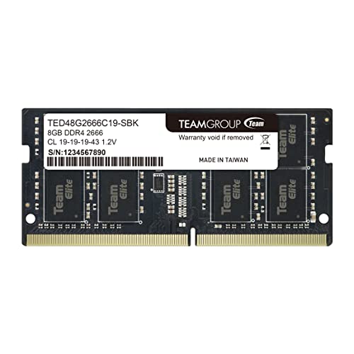 TEAMGROUP Team Elite 8GB SODIMM DDR4 2666 TEAMGROUP Team Elite 8GB SODIMM DDR4 2666 von TEAMGROUP