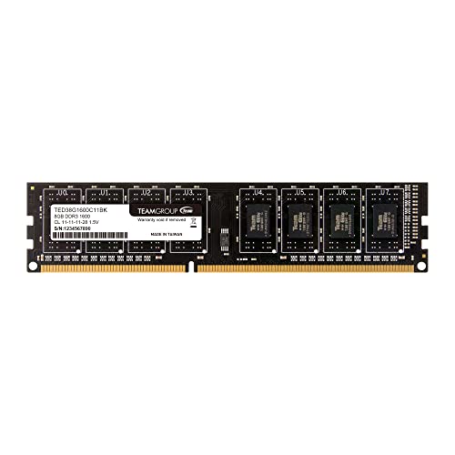 TeamGroup TED38G1600C1101 Arbeitsspeicher TeamGroup TED38G1600C1101 Arbeitsspeicher von TEAMGROUP
