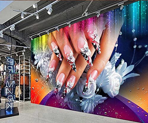 Wandbild Tapete 3D Hintergrundwand Des Nagelstudio-Werkzeugs-250Cmx175Cm von TEAMOT
