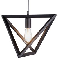 Teamson Home - Armonia led Pendelleuchte Modern Hanging Ceiling Lighting VN-L00037-EU - Schwarz/Rotgold von TEAMSON HOME