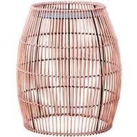 Gartendekoration, 2 in 1 Runde Klein Solarbetriebene Laterne LED-Boden-Terrassenleuchte & Beistelltischständer mit ausgeschnittenem Design - Teamson Gartendekoration, 2 in 1 Runde Klein Solarbetriebene Laterne LED-Boden-Terrassenleuchte & Beistelltischständer mit ausgeschnittenem Design - Teamson von TEAMSON HOME