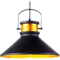 Teamson Home - led Pendelleuchte Schwarz Modern Hanging Ceiling Lighting VN-L00036-EU - Schwarz/Rotgold von TEAMSON HOME