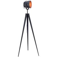 Stativ led Standard Stehlampe Rotgold Modern Lighting VN-L00021-EU - Schwarz/Rotgold - Teamson Home von TEAMSON HOME